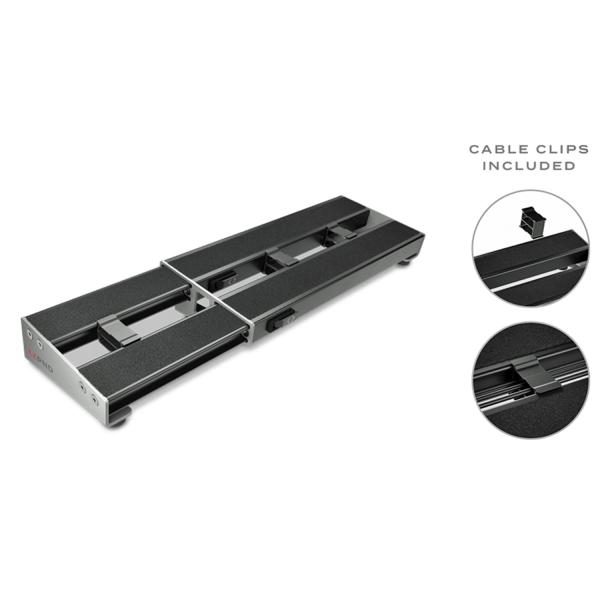 Daddario XPND-01 Pedalboard mit 2x Patchkabel