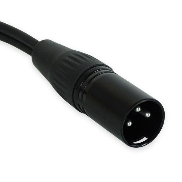 keepdrum YC020 Y-Adapterkabel XLR-Splitter 2x Buchse - 1x Stecker
