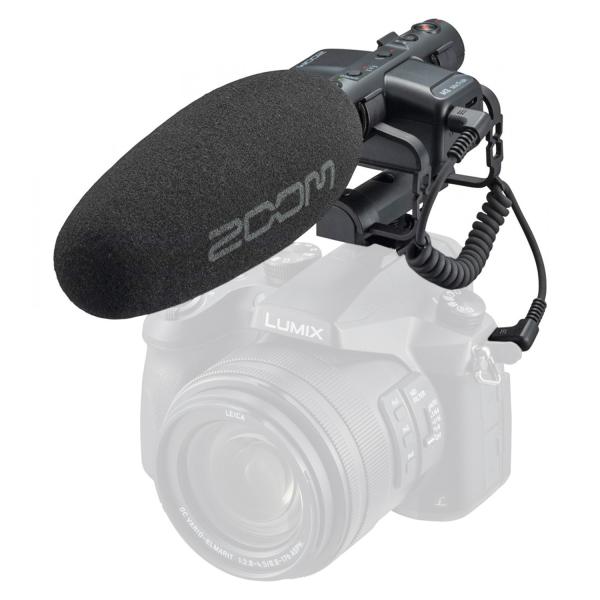 Zoom M3 MicTrak Stereo Audio Recorder mit Windschutz