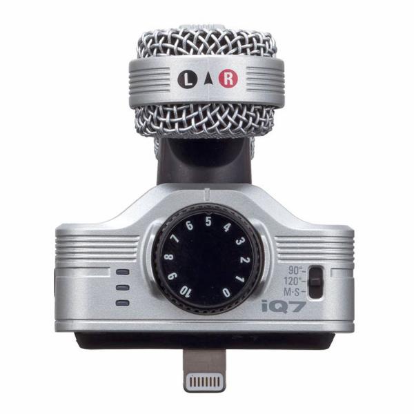 Zoom iQ7 Mikrofon für iOS-Geräte mit Windschutz