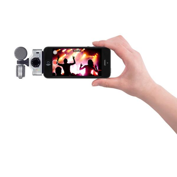 Zoom iQ7 Mikrofon für iOS-Geräte mit Windschutz