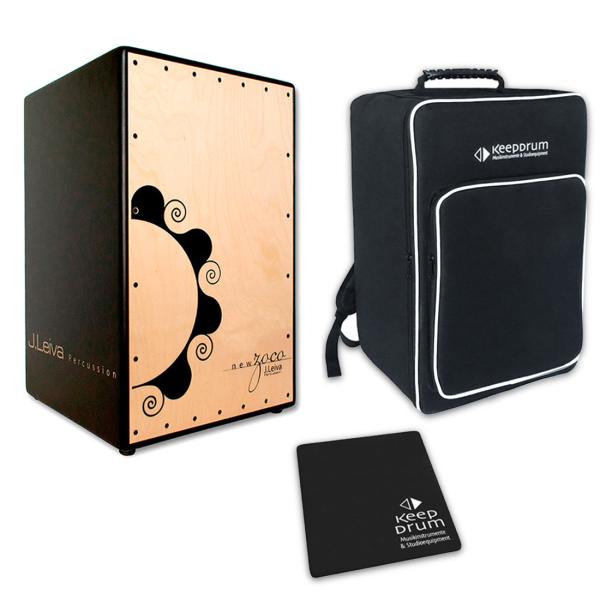 J.Leiva Zoco 2.0 Cajon mit Tasche und Sitz-Pad