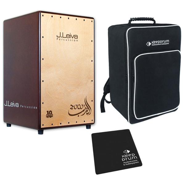 J.Leiva Zoco Max Cajon mit Tasche und Sitz-Pad