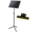 K-M Orchester Notenpult 11930 mit Notenklammer