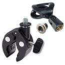 K-M Universalklemme 23690 mit Mikrofonklemme und Reduziergewinde