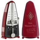 Wittner Metronom 834 Taktell Piccolo Rot mit personalisierter Gravur