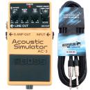 Boss AC-3 Acoustic Simulator Effektgerät mit Kabel