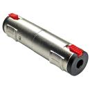 keepdrum ADA079 Adapter Klinken-Kupplung 6,35mm Buchse auf Buchse