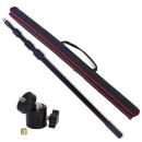keepdrum Tonangel 3,8m mit Kugelgelenk-Adapter