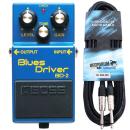 Boss BD-2 Blues Driver Effektgerät mit Klinkenkabel