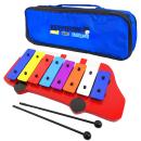 keepdrum Glockenspiel Feuerwehr-Auto mit Tasche MB02