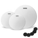 Evans ETP-G2CTD-R Tompack Coated Rock 10-12-16 mit Dämpfer Pad
