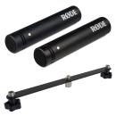 Rode M5 MP Matched Pair mit Stereo-Schiene