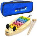 Sonor Glockenspiel MG Maus mit Tragetasche Blau