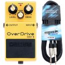 Boss OD-3 Overdrive Pedal mit Gitarrenkabel 3m