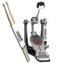 Pearl P-2050B Eliminator Fußmaschine mit Schlagzeugstöcken