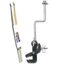 Dixon PA-HMM-SP Mikrofon-Halterung mit Schlagzeugstöcken