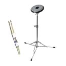 Dixon PDP-PSC1 Übungspad 6 Zoll mit Ständer und Drumsticks