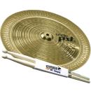 Paiste PST3 China Becken 18 mit Schlagzeugstöcken