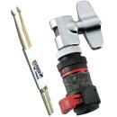 Tama QHC7 Quick Set HiHat Clutch mit Schlagzeugstöcken