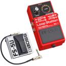 Boss RC-1 Loopermit FS-5U Fußtaster mit Patchkabel