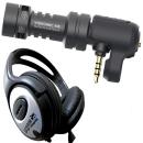 Rode VideoMic ME Smartphone Mikrofon mit Kopfhörer