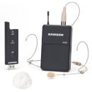 Samson Drahtlos-System XPD2 Headset-Mikrofon mit Windschutz Weiss
