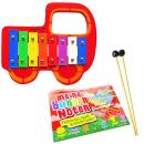 keepdrum Glockenspiel Auto mit Noten