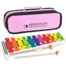 Sonor Glockenspiel BWG Boomwhackers mit Tasche Pink