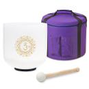 keepdrum Klangschale CSBG6 Kronenchakra Gold 6 Zoll