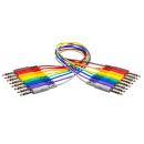 Hosa CSS830 Patchkabel 6,3 Klinke Symmetrisch 30cm