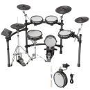 Nux DM-8 E-Drum Schlagzeug mit Tom-Pad und Drumsticks 1 Paar