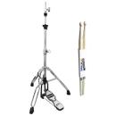 Nux Hihat-Maschine DM-8 Hi-Hat Stativ mit Schlagzeugstöcken