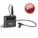 Tascam DR-10L Pro Recorder mit Lavaliermikrofon + Bonus In-Ear Kopfhörer
