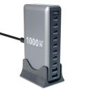 keepdrum USB-Schnell-Ladestation GaN10 10 Anschlüsse