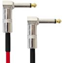 keepdrum GC028 Patchkabel Klinke Winkel 60cm Rot