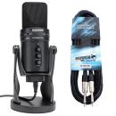 Samson G-Track Pro USB-Mikrofon mit Gitarrenkabel 3m