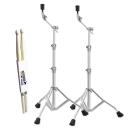 Tama Galgen-Beckenständer HC73BSX2 2er Set mit Schlagzeugstöcken