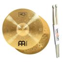 Meinl Becken HCS13H Hi-Hat 13 Zoll mit Schlagzeugstöcken
