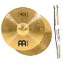 Meinl Becken HCS14H Hi-Hat 14 Zoll mit Schlagzeugstöcken