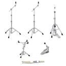 Pearl Hardware-Pack HWP-934 mit Schlagzeugstöcken