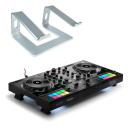 Hercules DJ Control Inpulse 500 mit Ständer Silber