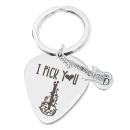 keepdrum Schlüsselanhänger Gitarren-Plektrum I Pick You