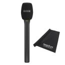 Rode Interview Micro Handadapter für Wireless Micro Schwarz mit Tuch