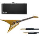 ESP LTD KH-V MGO Kirk Hammett Signature E-Gitarre mit Kabel