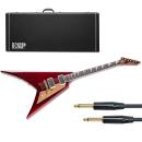 ESP LTD KH-V RSP Kirk Hammett Signature E-Gitarre mit Kabel