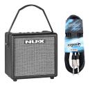 Nux Mighty 8BT Gitarren-Verstärker mit Klinkenkabel