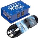 Samson S-Max MDA1 aktive Direct-Box mit XLR Kabel 6m