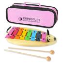 Sonor Glockenspiel MG  Maus mit Tasche Pink