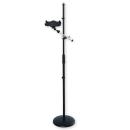 keepdrum Mikrofonständer MS015 mit Smartphone-Tablet-Halter